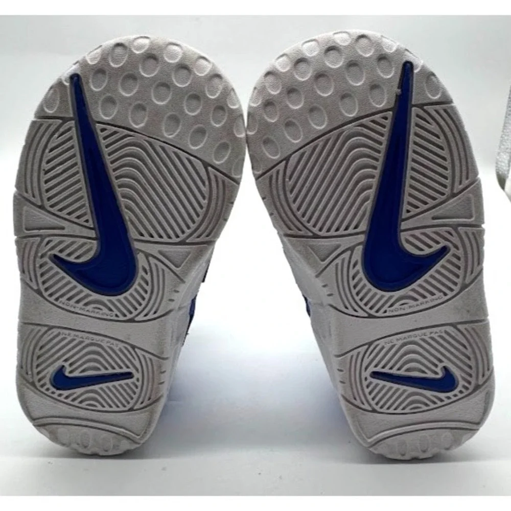 Nike Air More Uptempo GS Royal Blue White Sneakers Kids US 8C DM1027-400